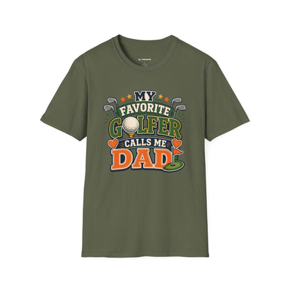 My favourite golfer calls me dad T-shirt