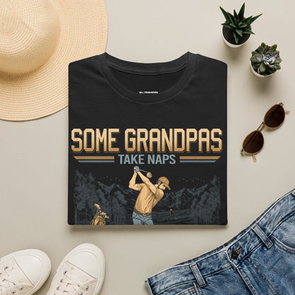 Some grandpas take naps super cool grandpas play golf then take a nap T-shirt