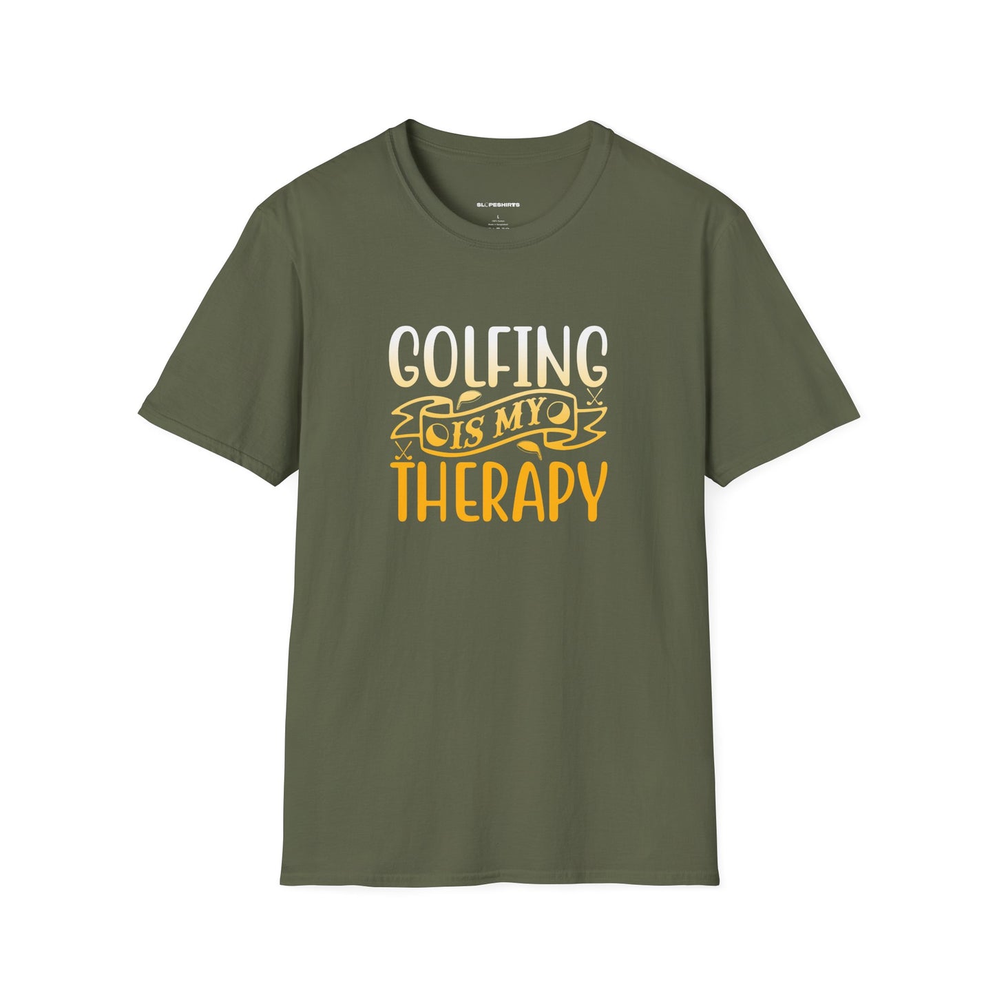 Golfing is my therapy T-shirt
