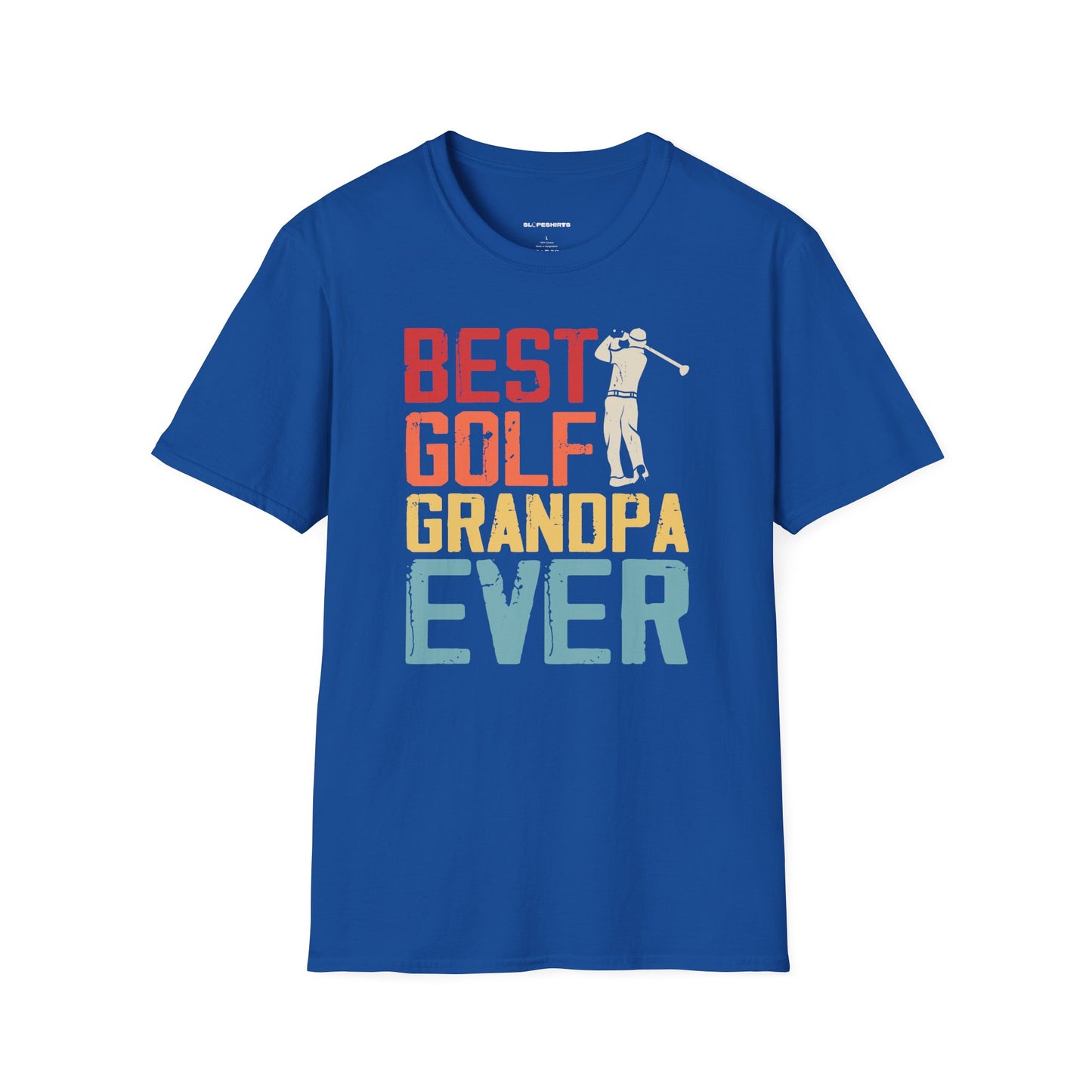 Best golf grandpa ever T-shirt