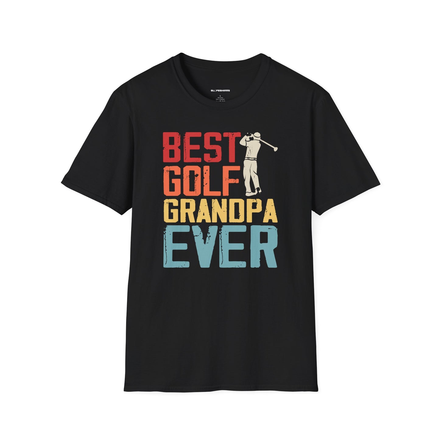 Best golf grandpa ever T-shirt