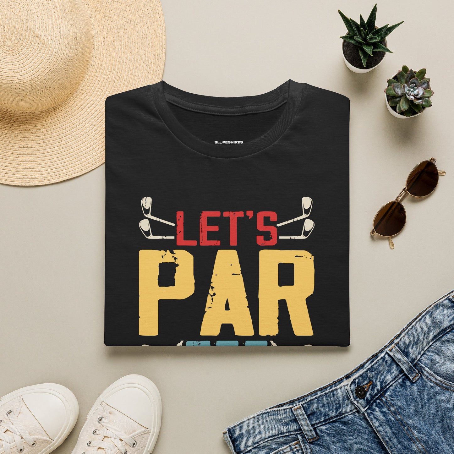 Lets par tee T-shirt