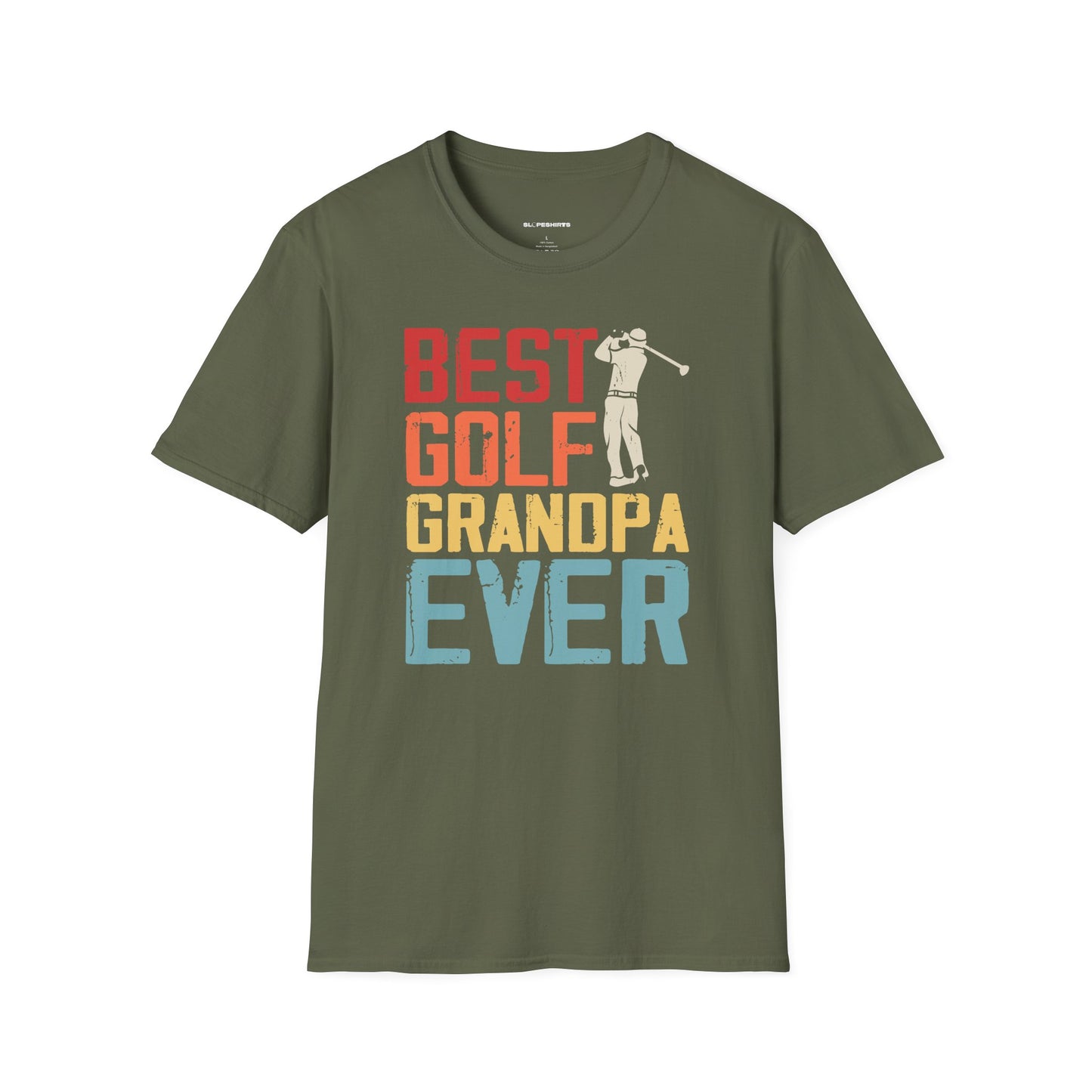 Best golf grandpa ever T-shirt