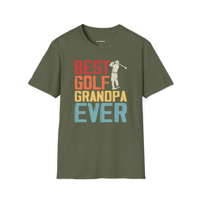 Best golf grandpa ever T-shirt