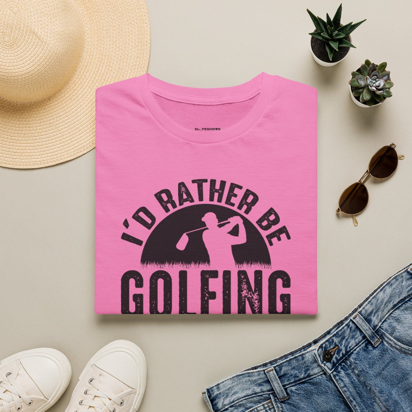 Id rather be golfing T-shirt