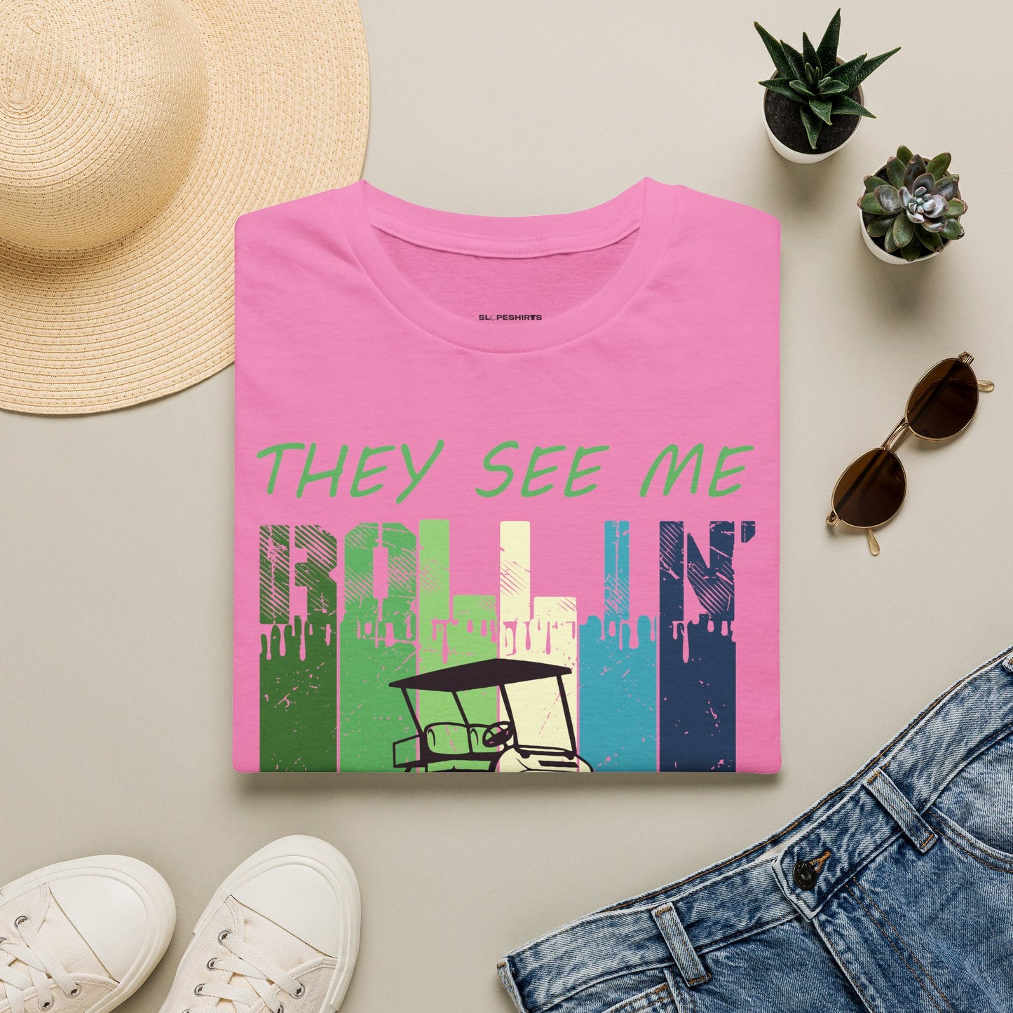 They see me rollin they hatin T-shirt