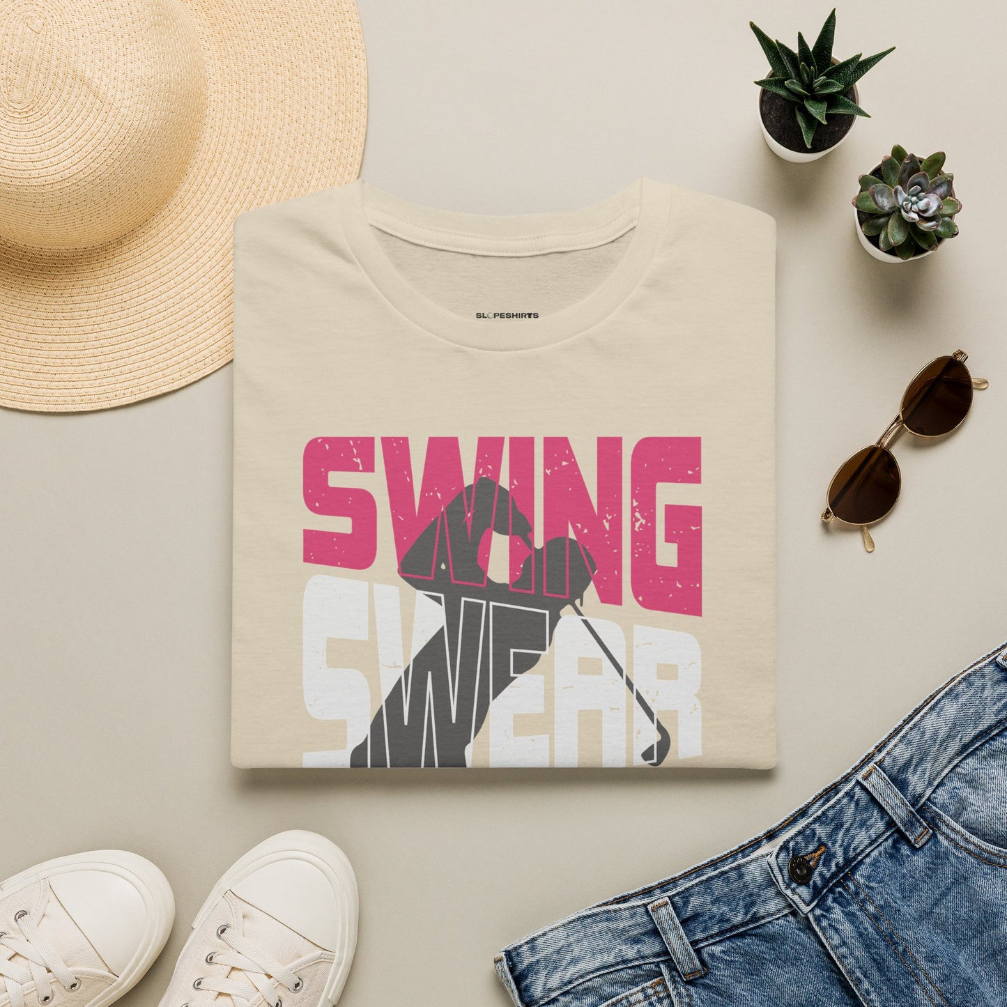 Swing swear drink repeat T-shirt