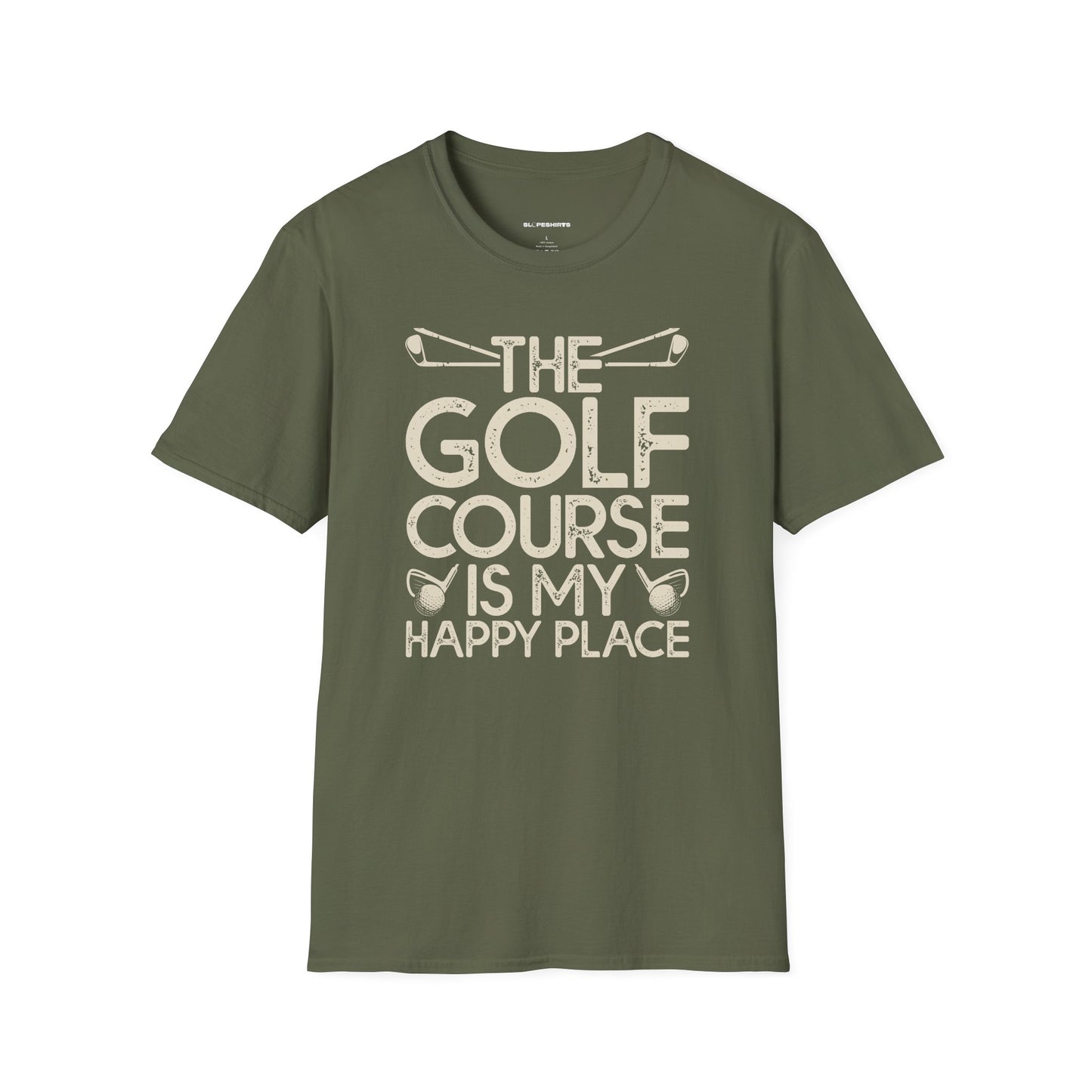 The golf course is my happy place T-shirt