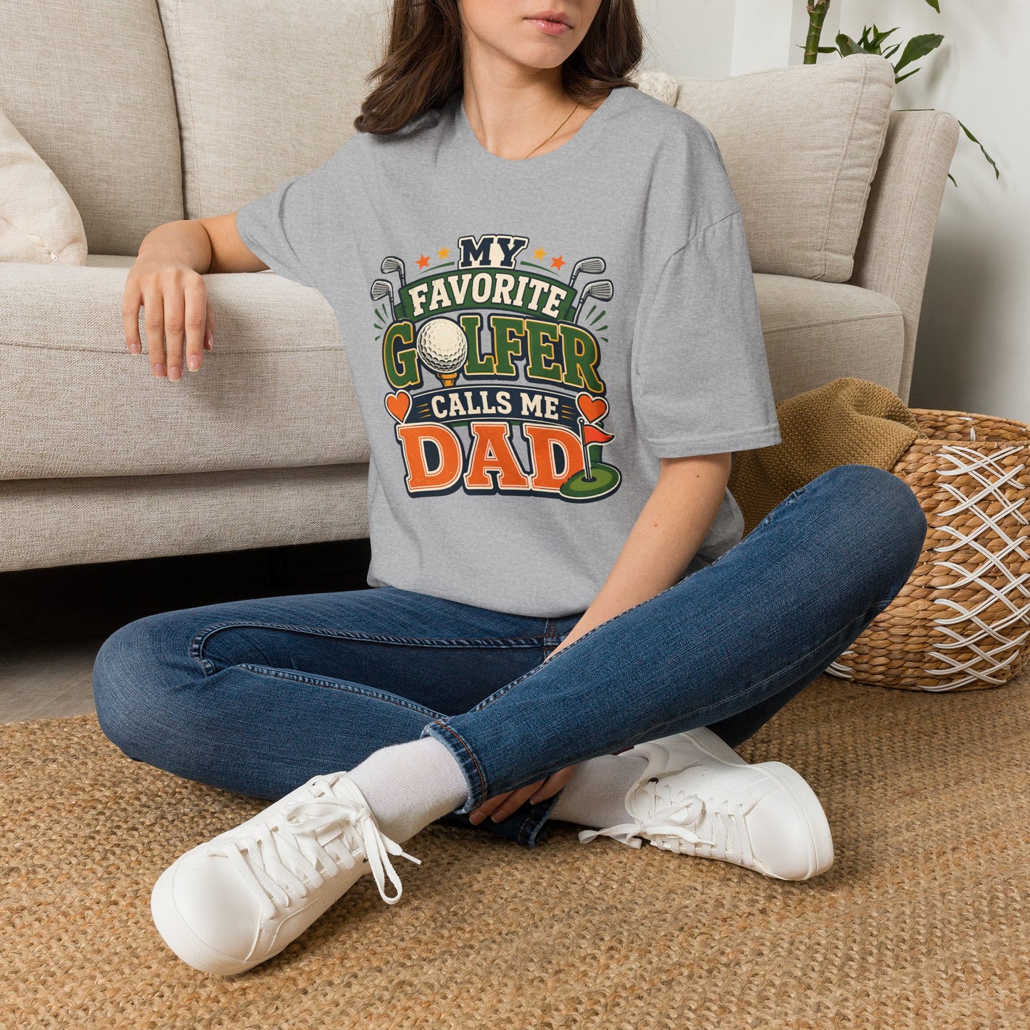 My favourite golfer calls me dad T-shirt