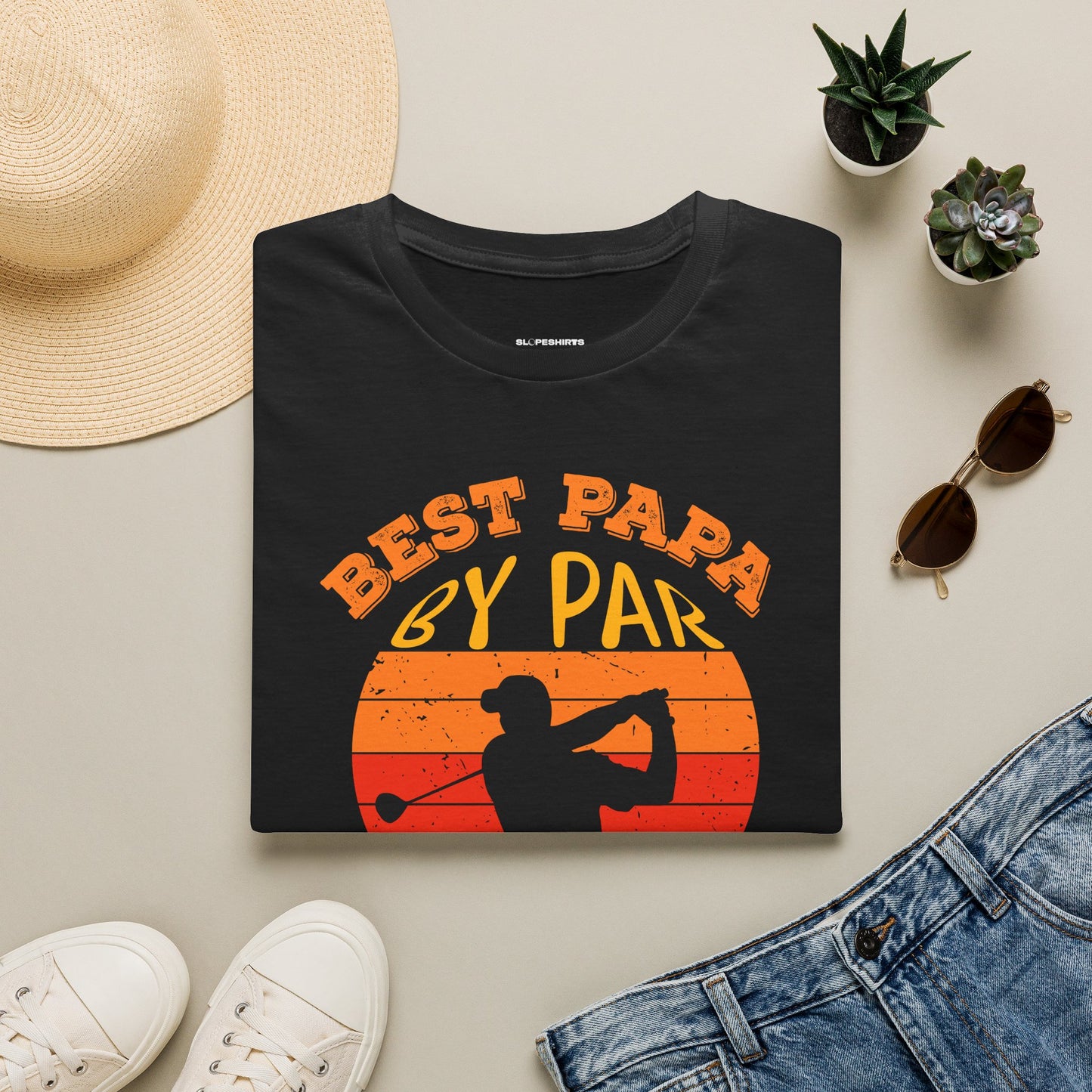 Best papa by par T-shirt