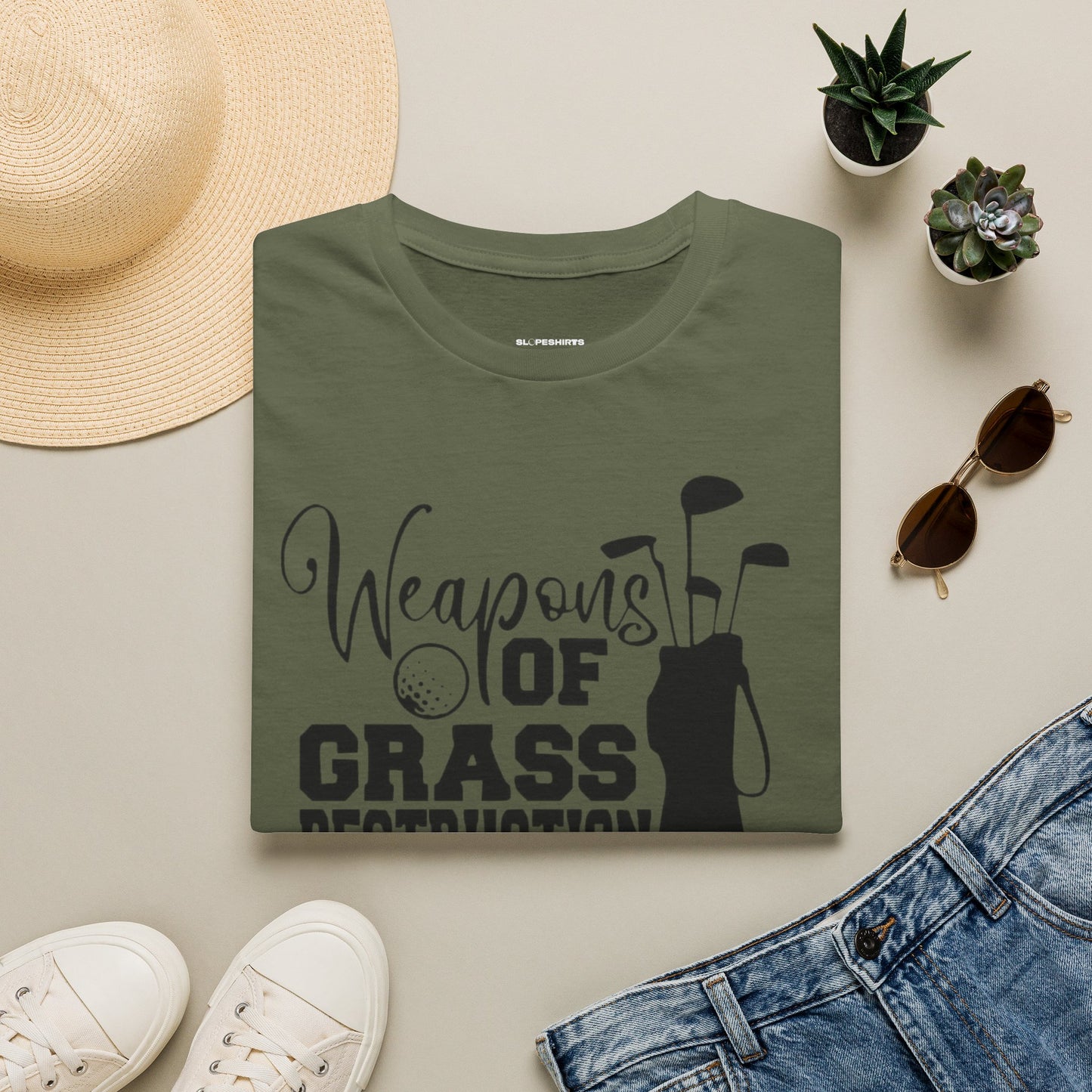 Weapons of grass destruction T-shirt