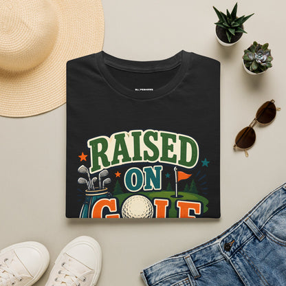 Raised on golf T-shirt