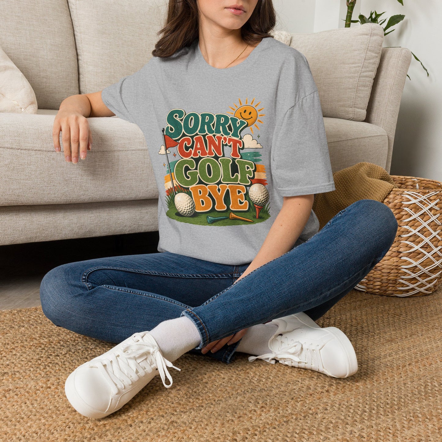 Sorry cant golf bye T-shirt
