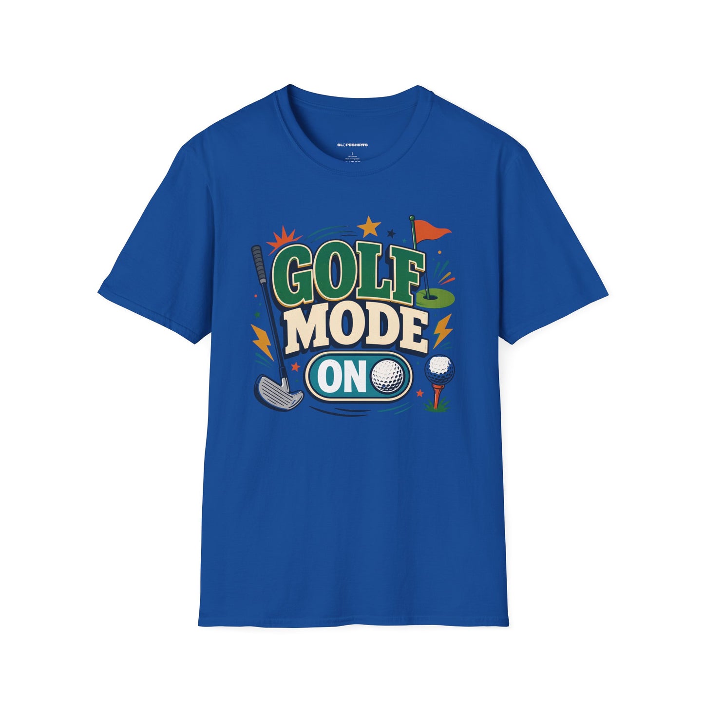 Golf mode on T-shirt