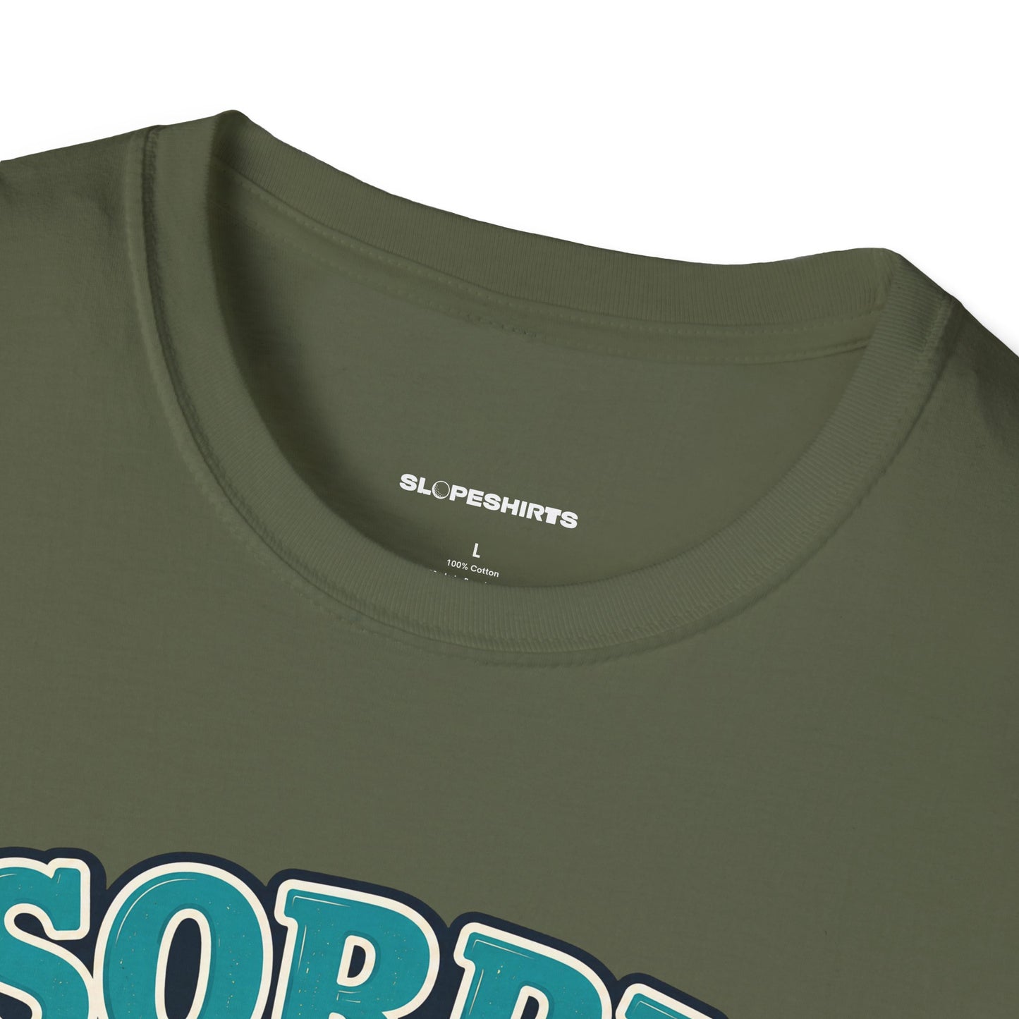 Sorry cant golf bye T-shirt