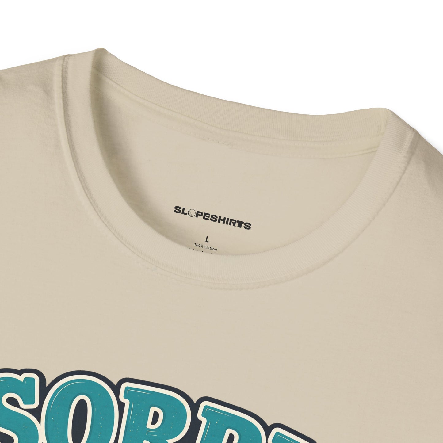 Sorry cant golf bye T-shirt