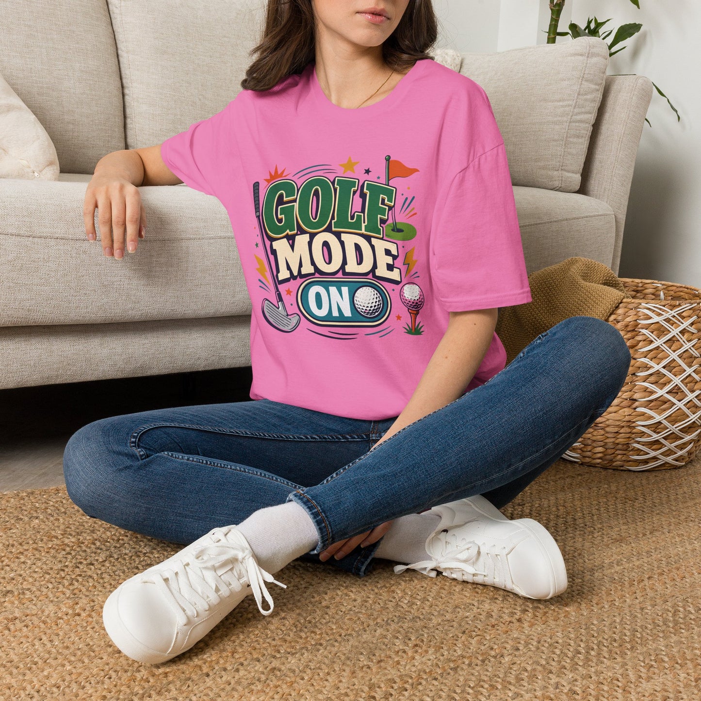 Golf mode on T-shirt