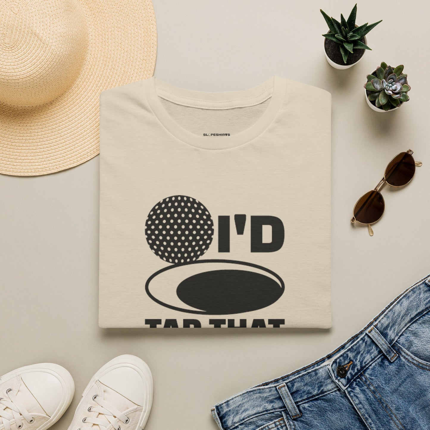 I'd tap that T-shirt