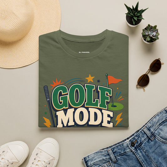 Golf mode on T-shirt