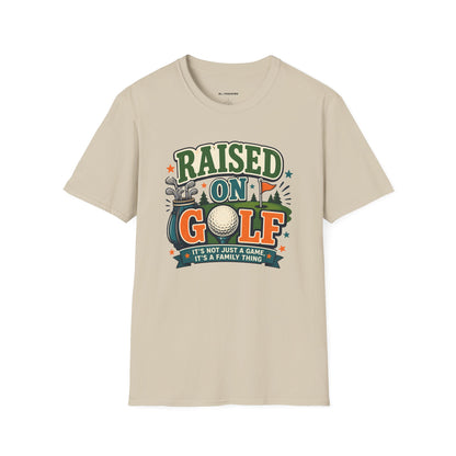 Raised on golf T-shirt