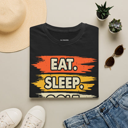 Eat sleep golf repeat T-shirt