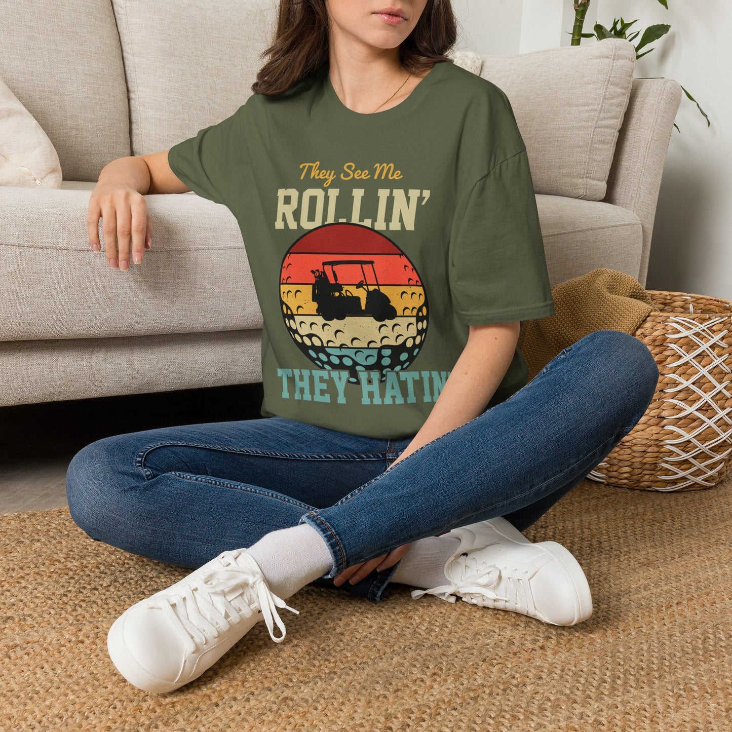 They see me rollin they hatin T-shirt