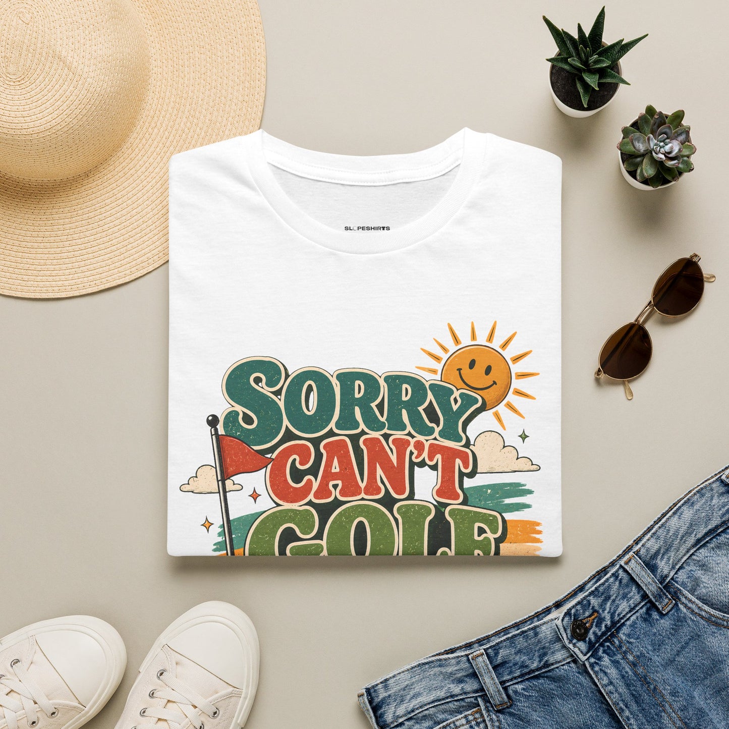 Sorry cant golf bye T-shirt