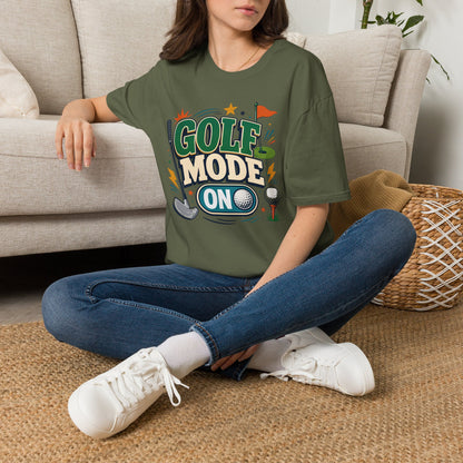 Golf mode on T-shirt