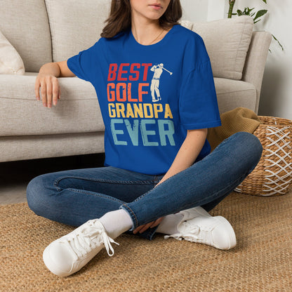 Best golf grandpa ever T-shirt
