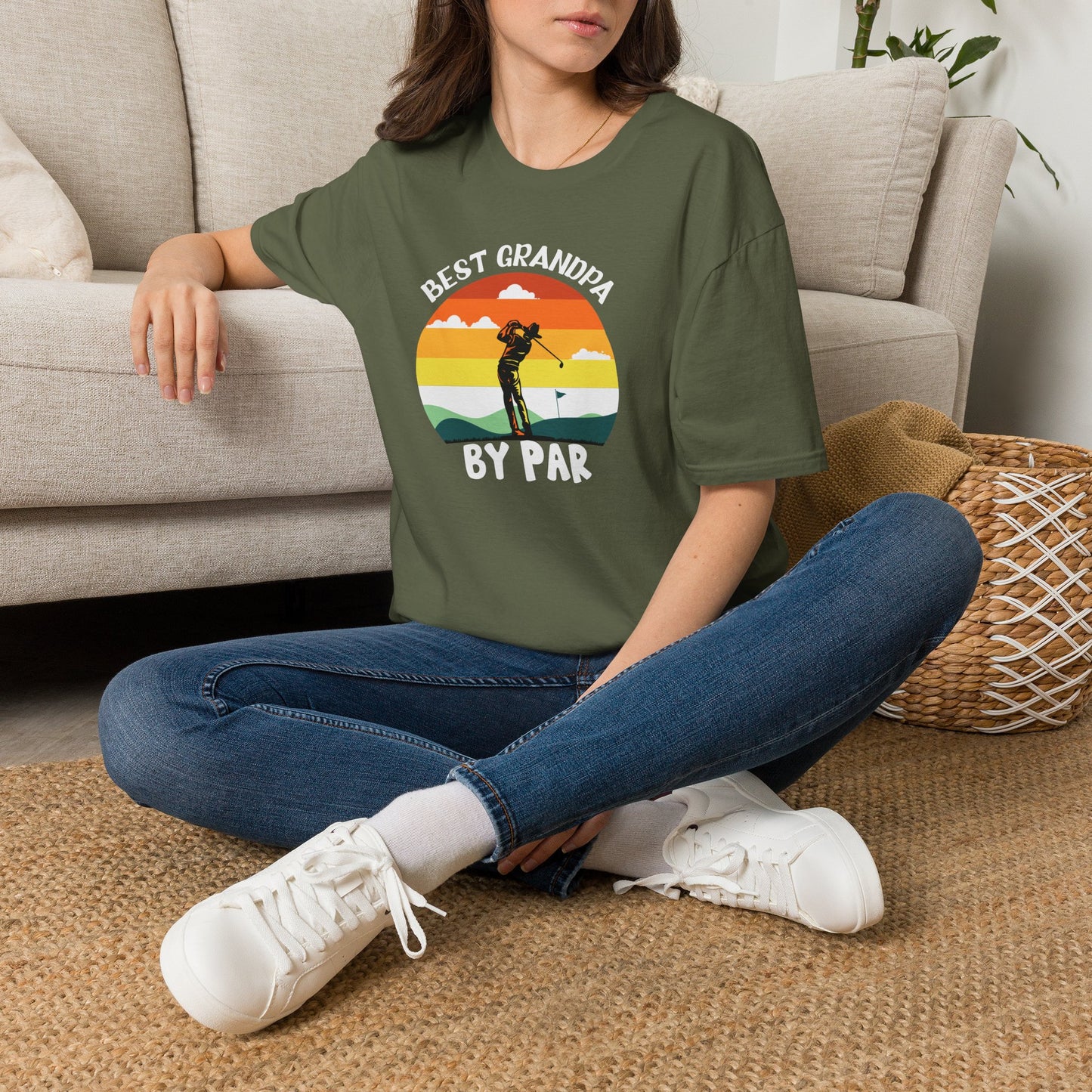 Best grandpa by par T-shirt