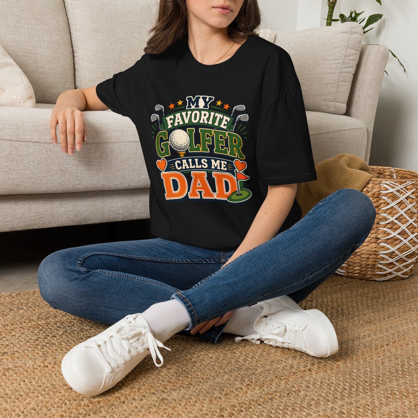 My favourite golfer calls me dad T-shirt