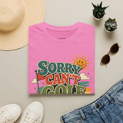 Sorry cant golf bye T-shirt
